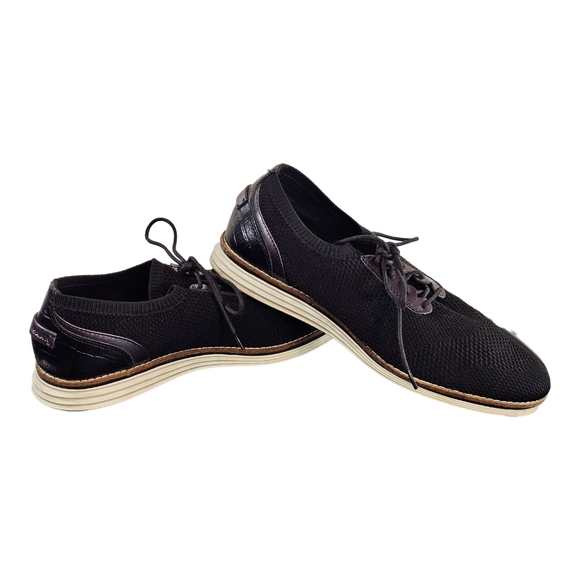 Cole Haan Women's Original Grand Meridian Oxford Black Pull‎ on Shoes Size 11 B - Picture 1 of 9